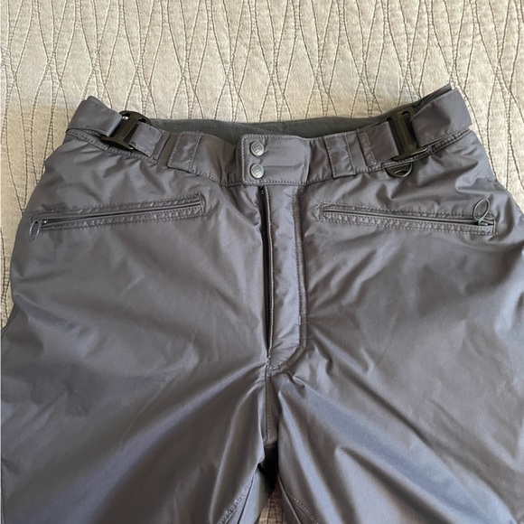 Columbia Vertex Dark Grey Snow Insulated Heavy Duty Pants Size S - Picture 4 of 9